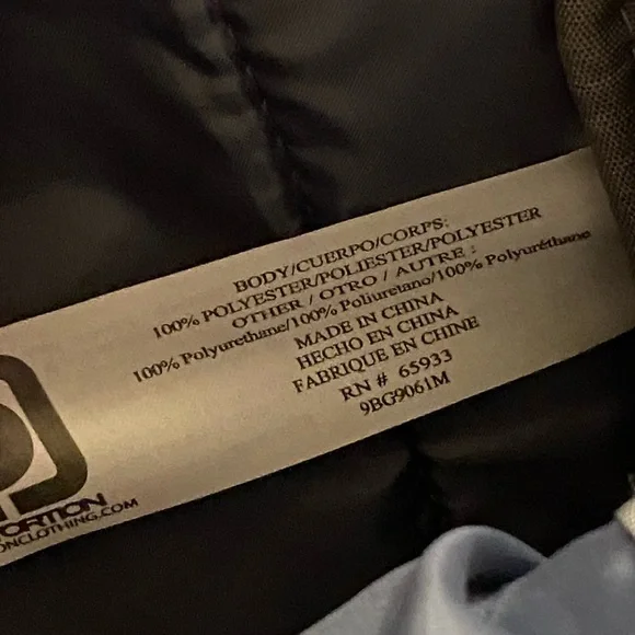 Unisex Grey Backpack - Picture 9 of 9